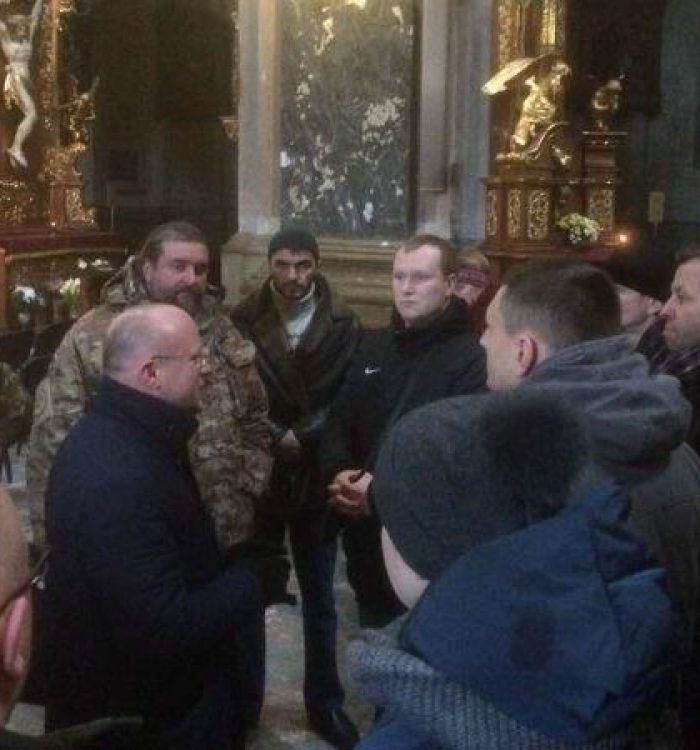 Капелани, які проходять навчальний курс у Львові, завітали до Гарнізонного храму