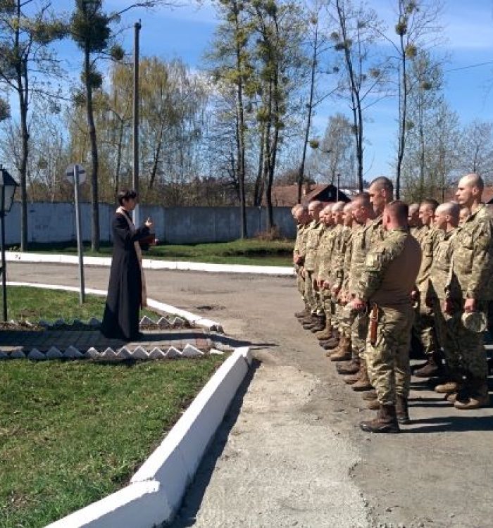 Святкування Входу Господнього в Єрусалим з військовими строкової служби