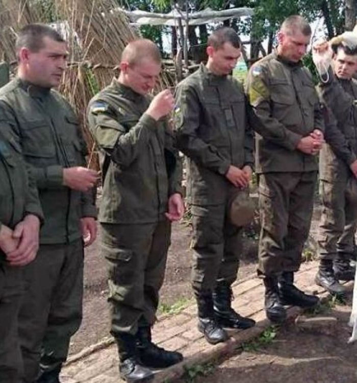Військовий капелан відвідав бійців у зоні проведення АТО
