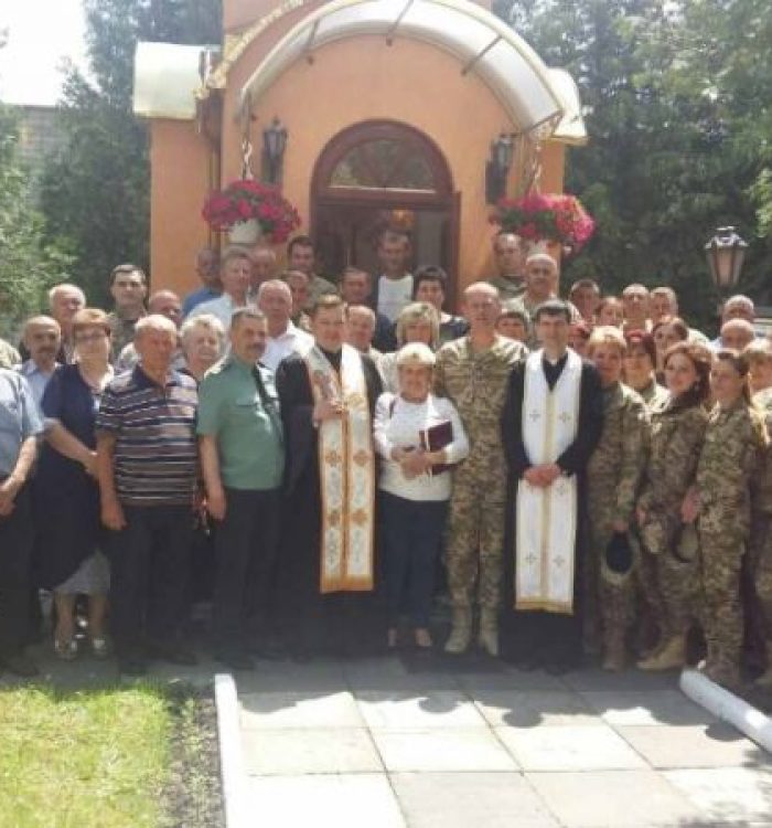 Військові капелани взяли участь у святкуванні дня народження військової частини