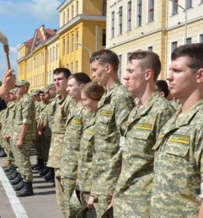Студенти цивільних ВНЗ склали військову присягу на вірність українському народові