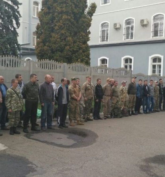 Благословення на навчання резервістів міста Львова