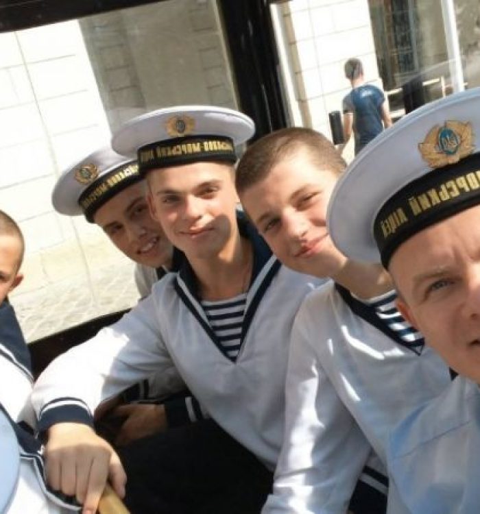 Вихованці Військово-морського ліцею м. Одеси завітали до крутян