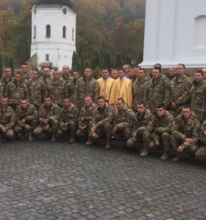 Бійці 80-ої бригади відвідали Крехівський монастир