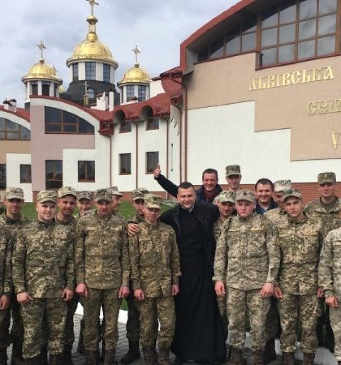 Військовослужбовці вгостях у Львівській семінарії