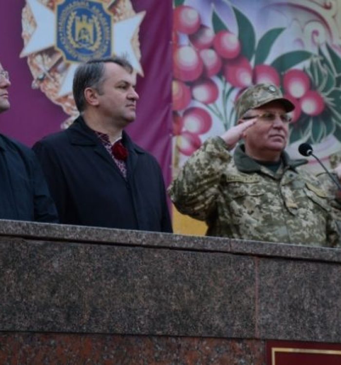 Святкування Дня захисника України у Національній академії сухопутних військ