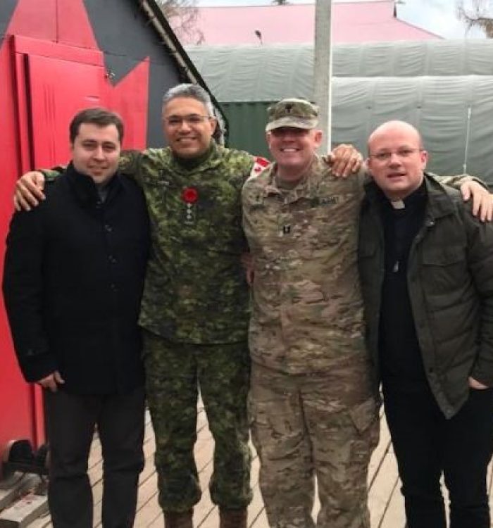 Зустріч із капеланами Збройних сил Канади та США