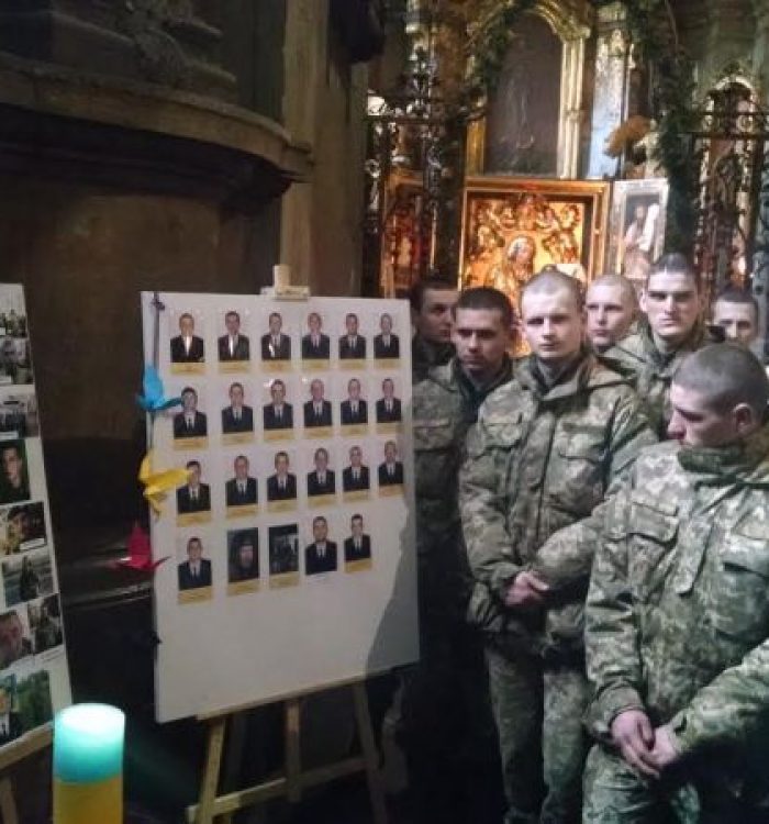 Солдати строкової служби ЗСУ відвідали Гарнізонний храм