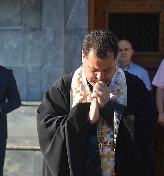 Капелан благословив загін закарпатських міліціонерів, які вирушили в зону АТО