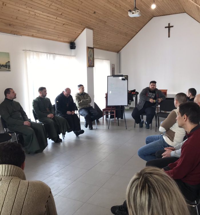 Департамент військового капеланства організував для ветеранів на Львівщині тренінги по стресостійкості