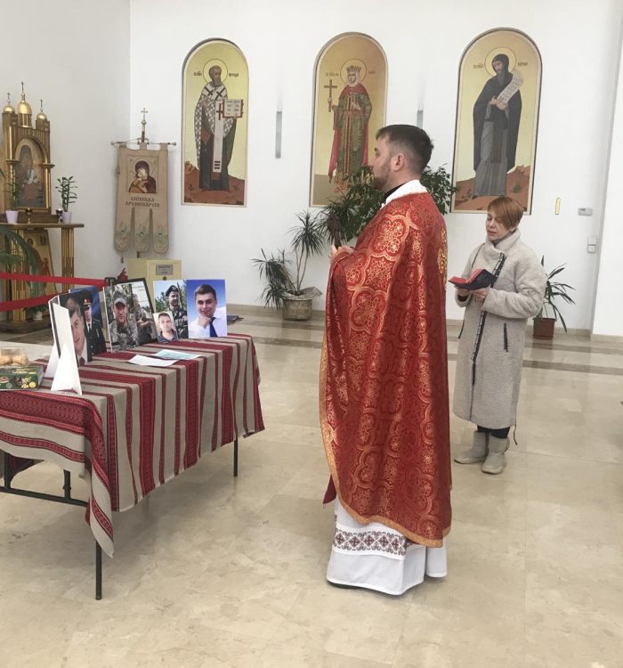 У Патріаршому соборі відбулася щомісячна молитовна зустріч родин полеглих Героїв