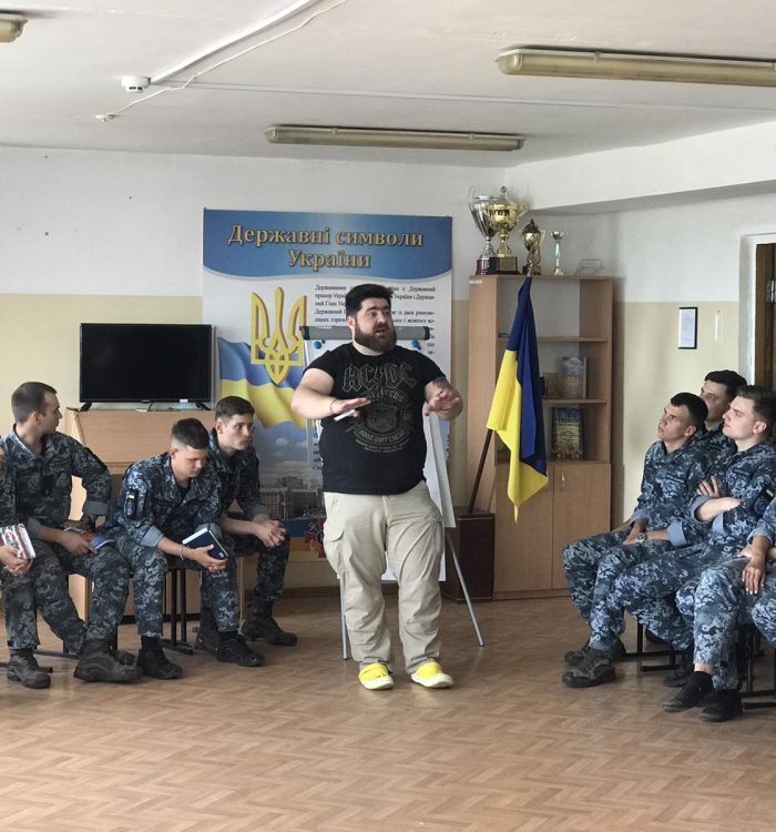 В Одесі для військовослужбовців ВМС ЗСУ провели тренінги зі стресостійкості